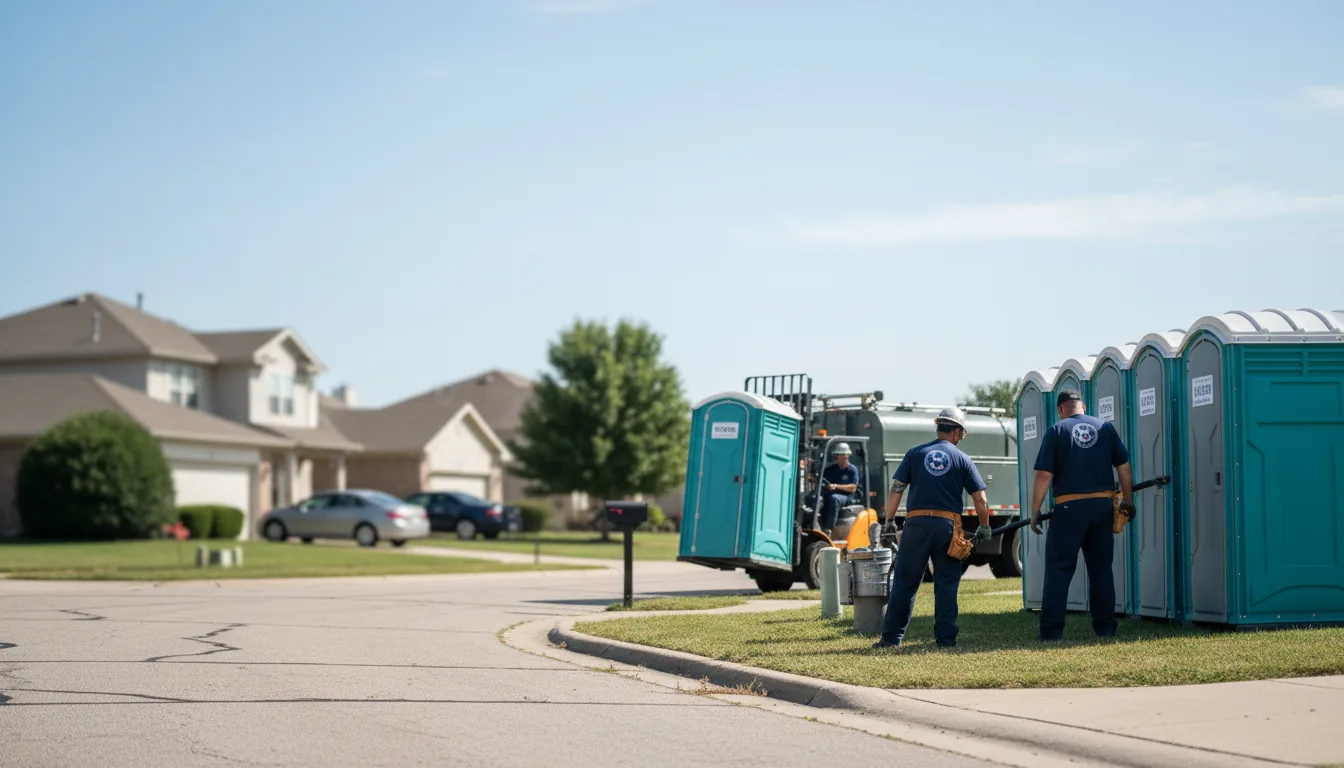 Porta Potty Rental in Ideal, GA near me